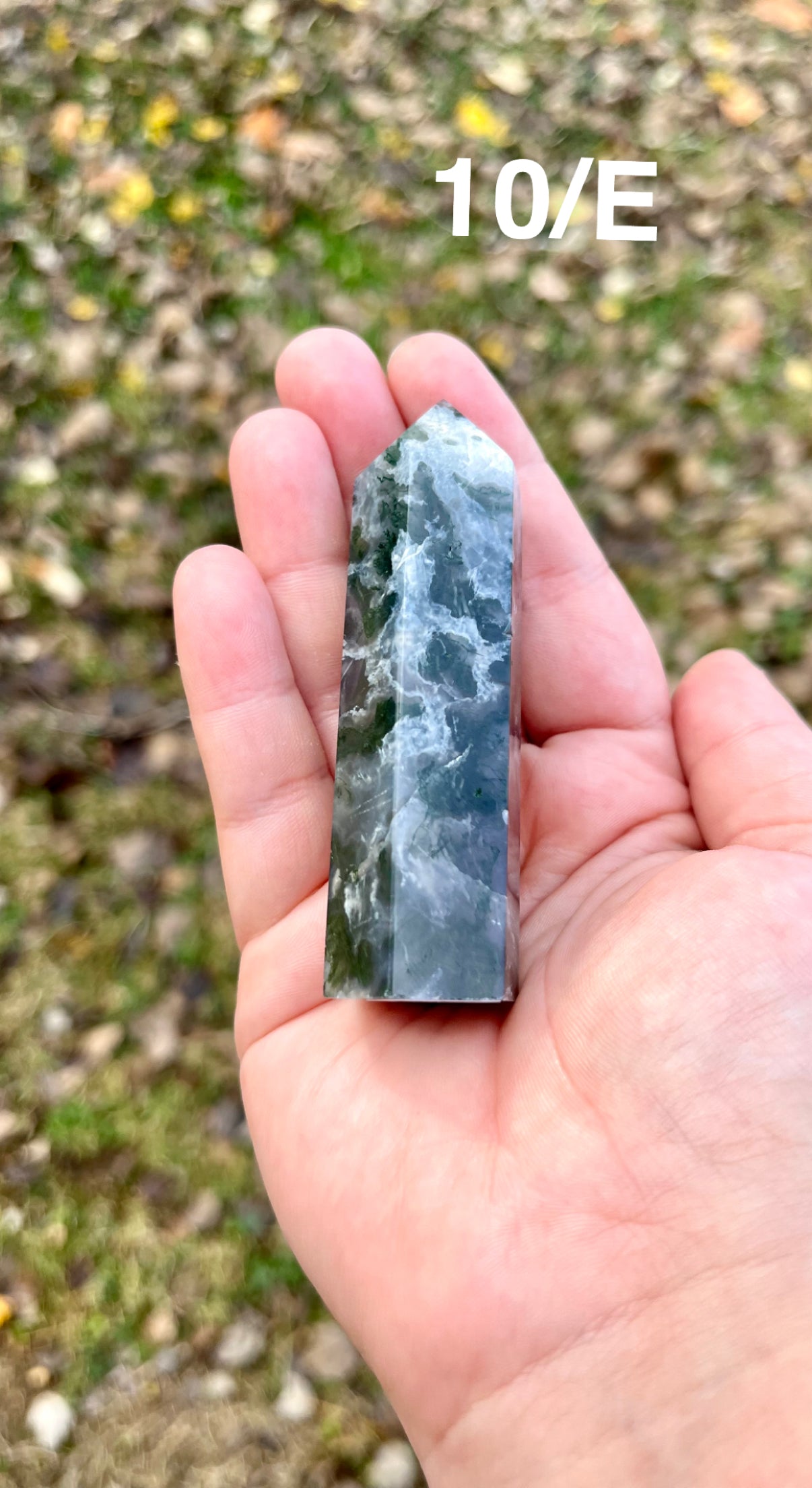 Small Moss Agate Towers